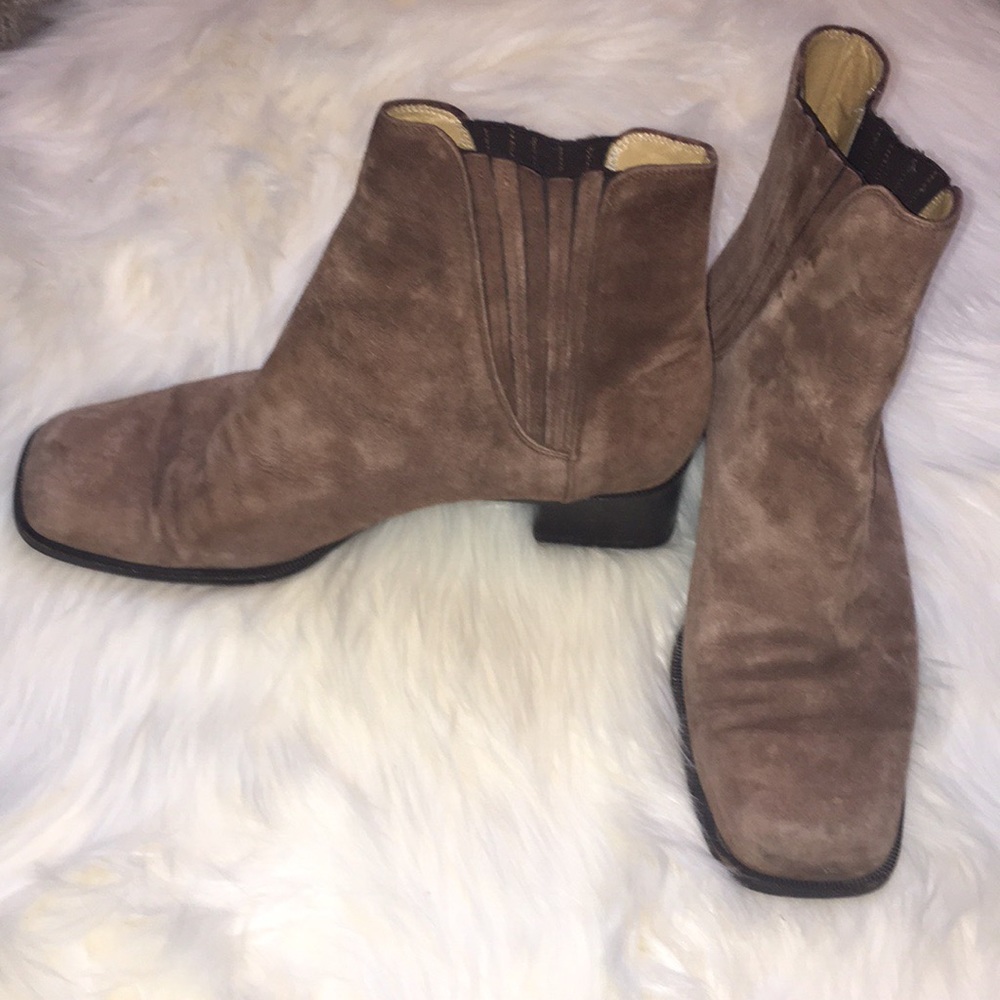 Suede boots - Picture 2 of 6